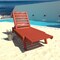Highwood Usa Crestone Chaise Lounge Outdoor Furniture for Pool, Patio CM-LNGSQ62-RED - alternate 2